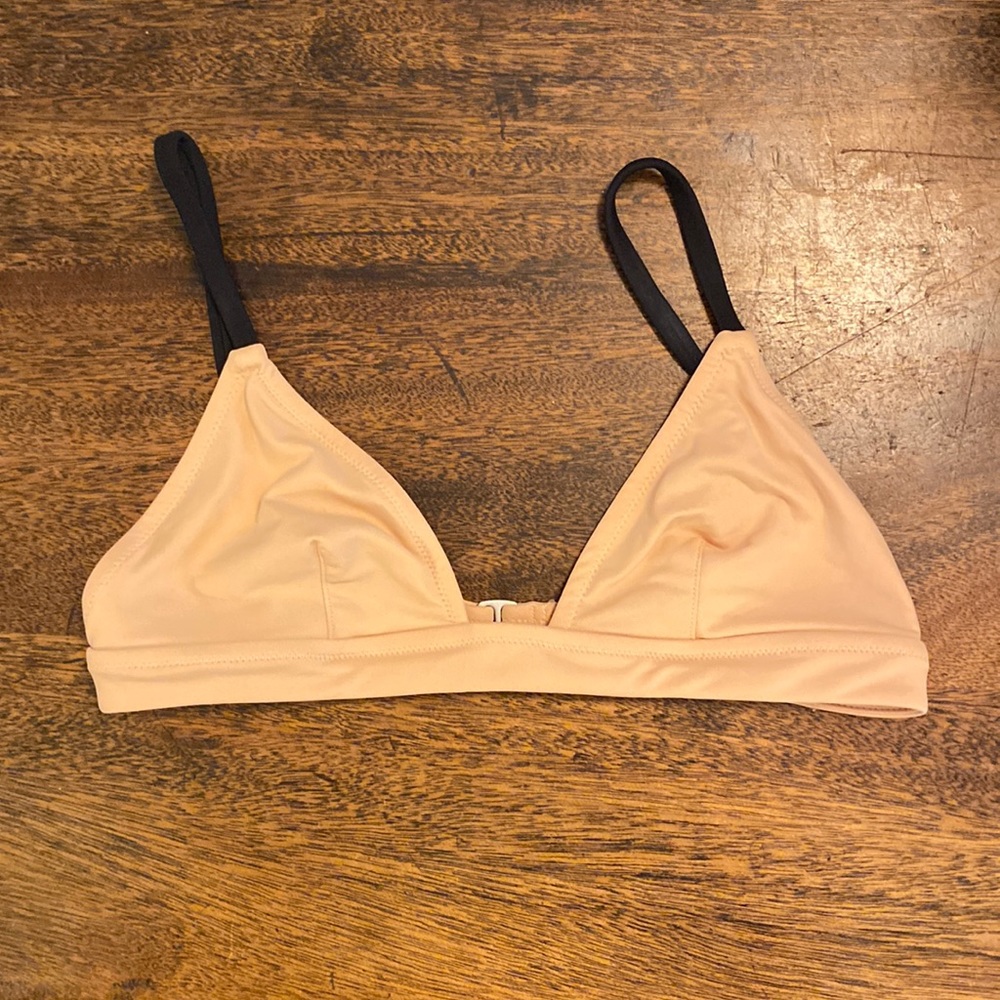 Solid & Striped Bikini Top